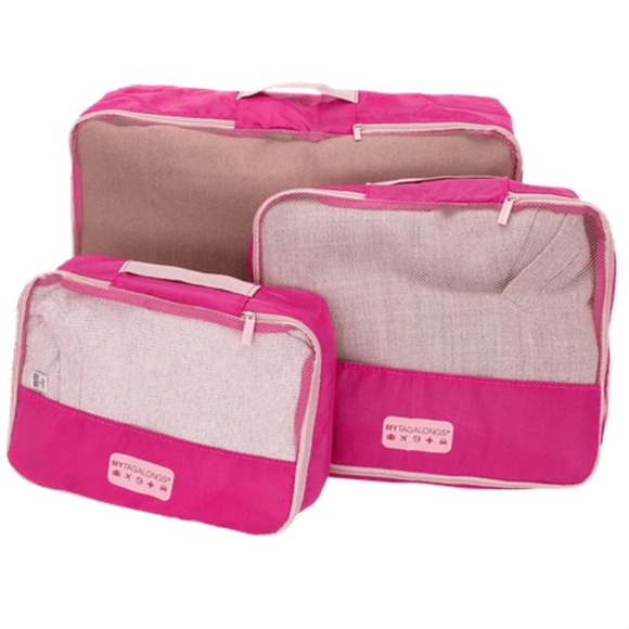 MYTAGALONGS Handbags - MYTAGALONGS Packing Pod Pink Magenta